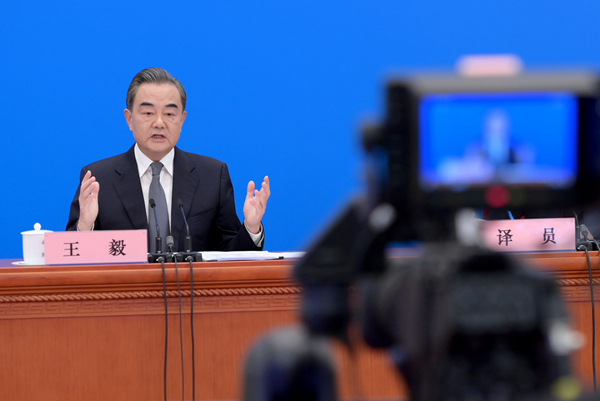 王毅：中國內政不容外來干涉 香港國安立法刻不容...