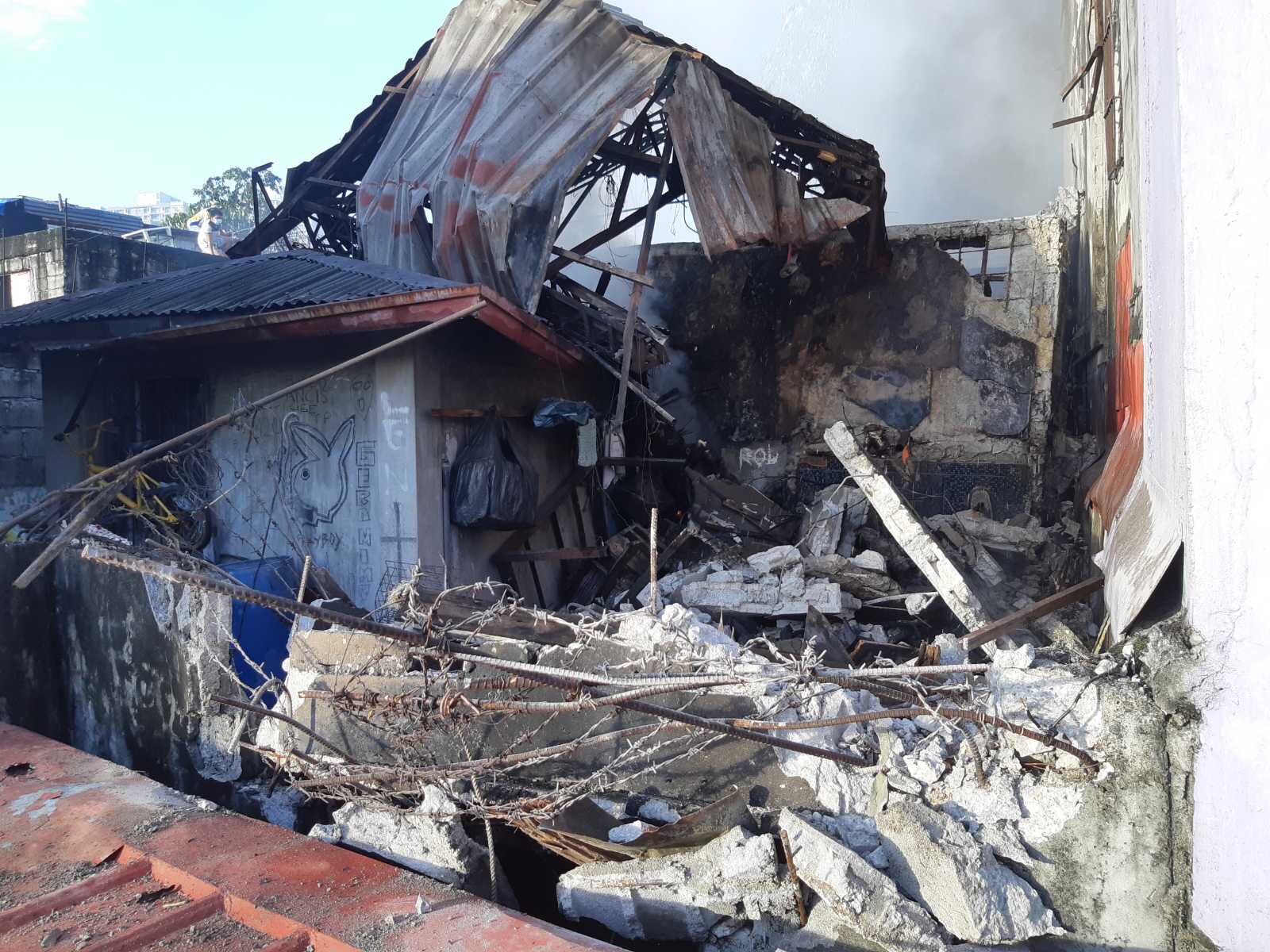 菲律賓一民居發生火災並坍塌 致2死3傷