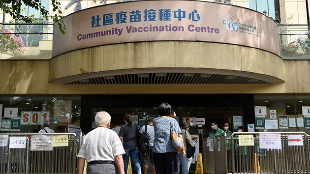 本港已接種新冠疫苗逾657萬劑 逾369萬人接種首劑