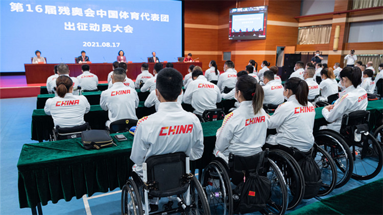第16屆殘奧會中國體育代表團成立 張海迪任團長