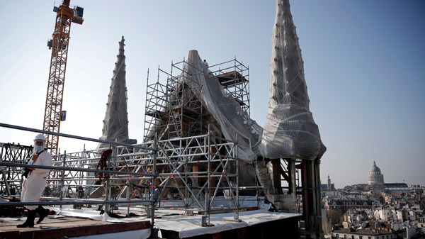 巴黎聖母院完成加固工作 將開始清理及重建工程