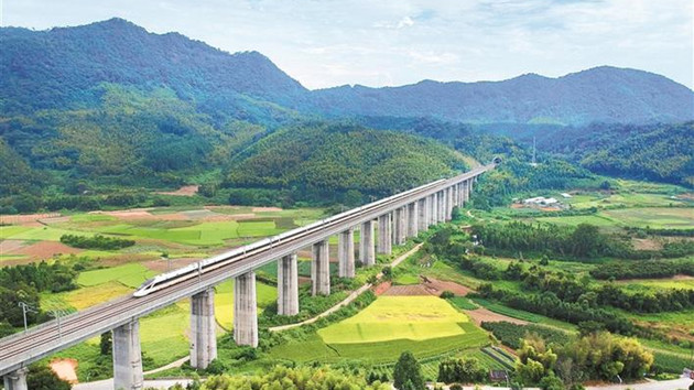 2100公里沿江高鐵開建  橫貫6省市時速350公里