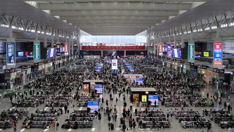 長三角鐵路國慶運輸方案公布  預計發送旅客超2000萬人次