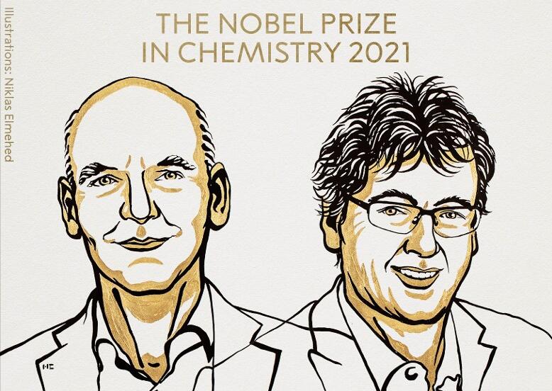 表彰不對稱有機催化研究 德美科學家獲諾貝爾化學獎