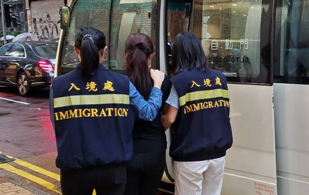 入境處展開反非法勞工行動 拘捕11人
