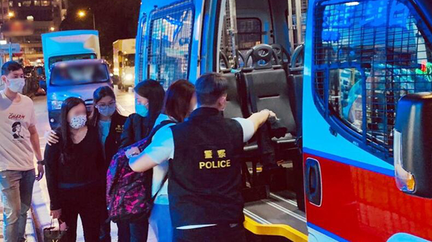 警方荃灣打擊非法勞工 拘捕3人