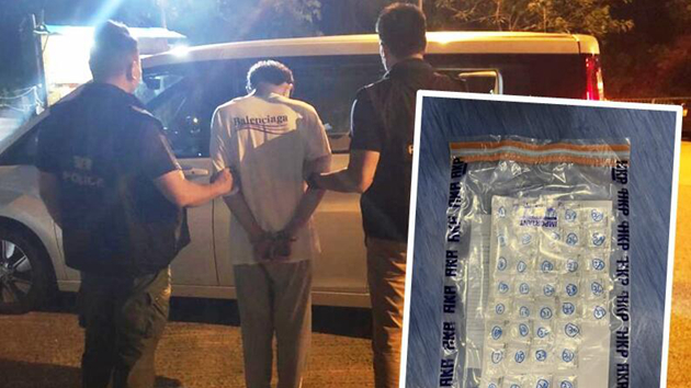 警方將軍澳拘捕販毒男 檢值4.7萬元毒品