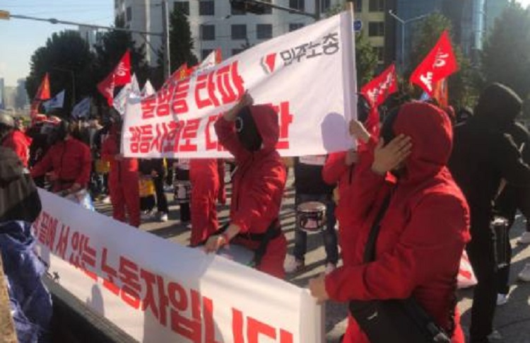 韓國因罷工導致勞動損失天數達日本200倍