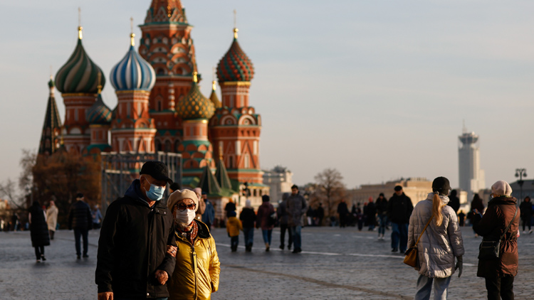 莫斯科企業放假抗疫 停工至11月7日