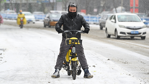 內蒙古通遼雪災致1人死亡 5609人受災
