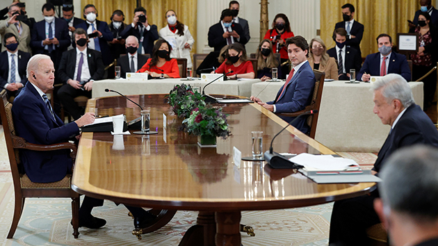 美加墨領導人白宮會晤 協調抗疫經濟移民議題