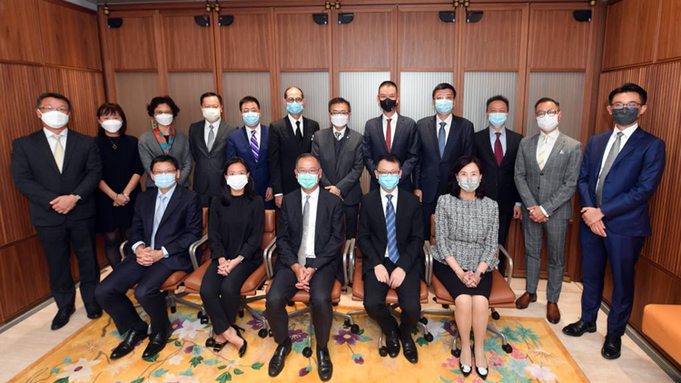 金管局及香港銀行公會以視像形式與中央部委年度會晤