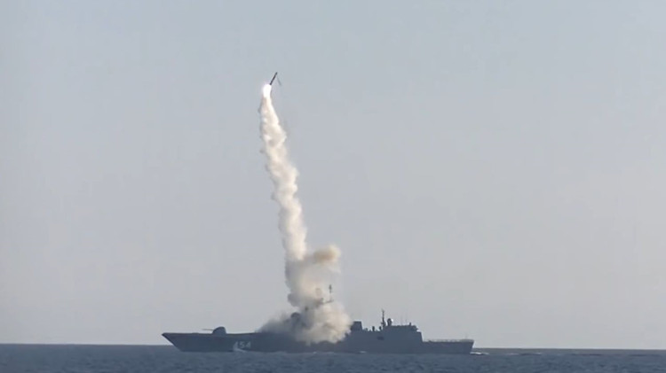 俄羅斯再次成功試射「鋯石」高超音速導彈