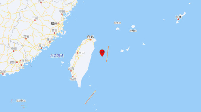 台灣花蓮縣海域發生6.4級地震 大陸多地震感明顯