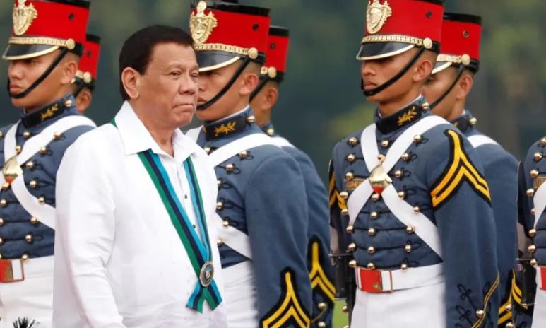 菲律賓總統安全衛隊15人新冠病毒檢測結果呈陽性