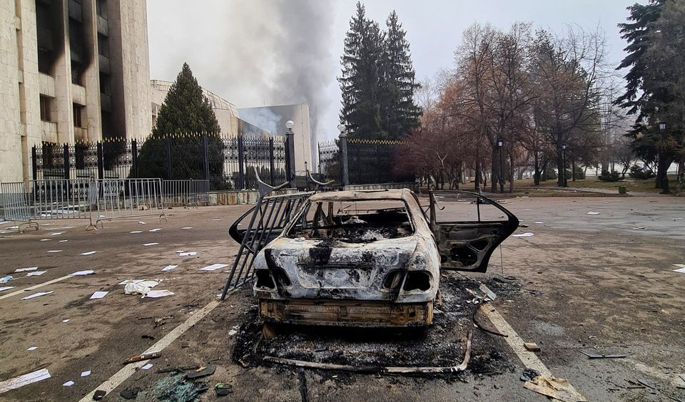 哈薩克斯坦衛生部：騷亂事件已導致227人死亡