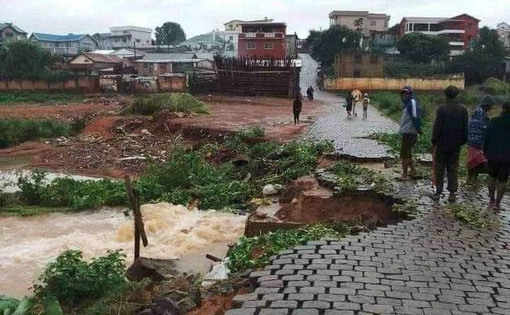 馬達加斯加首都等地暴雨成災 已致10人死亡