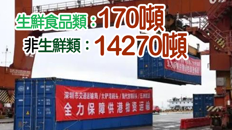 「海上快綫」已全面開通 18日內地供港物資約14440噸