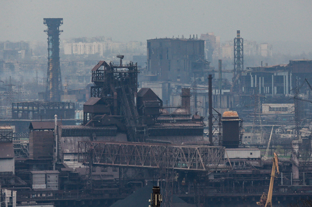 俄國防部宣布單方面停止在亞速鋼鐵廠的作戰行動