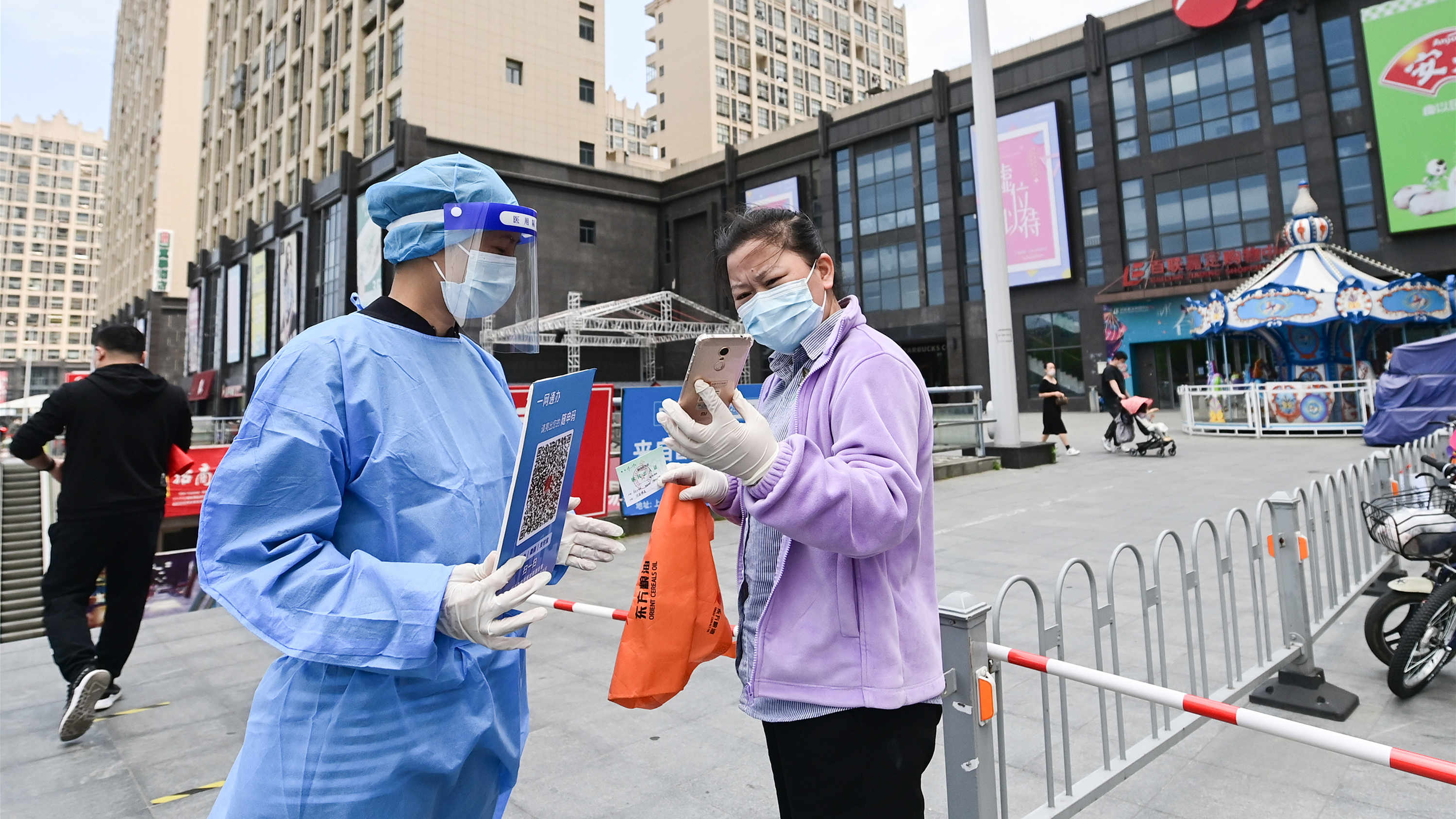 上海10日新增本土確診228例、無症狀感染者1259例