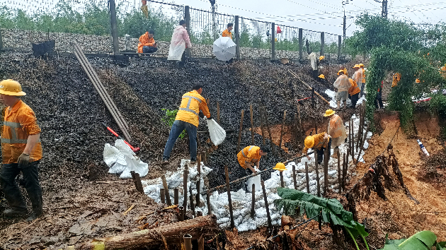 廣鐵全力迎戰廣東今年最強降雨