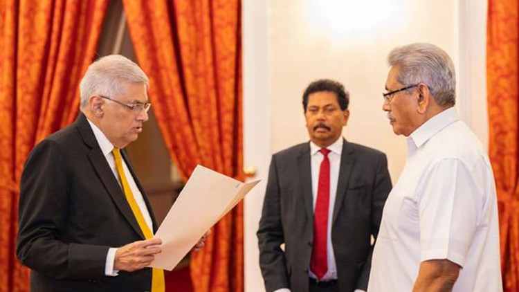 維克勒馬辛哈再度出任斯里蘭卡總理