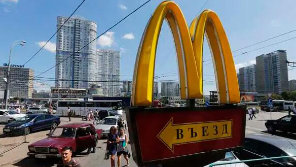 外媒：麥當勞為了重返俄羅斯可能要改名