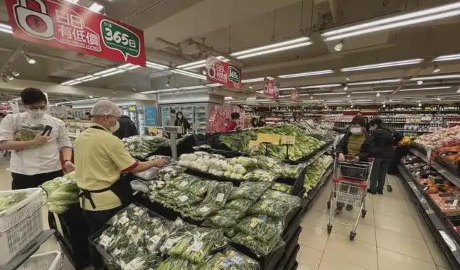 14日內地供港蔬菜逾2300公噸 菜心批發價每斤5.1元