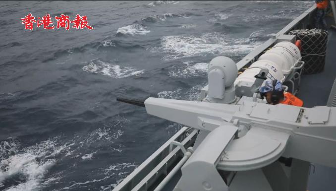 有片 | 破浪出擊！駐港部隊艦艇編隊在香港海域實彈演習五晝夜