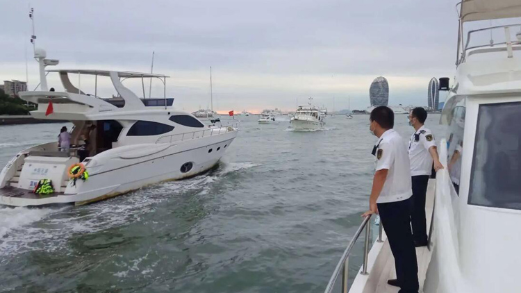 深圳海事全面做好第3號颱風「暹芭」防抗工作