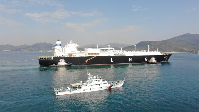 深圳大鵬灣LNG樞紐港成為國內首個超億噸LNG港口