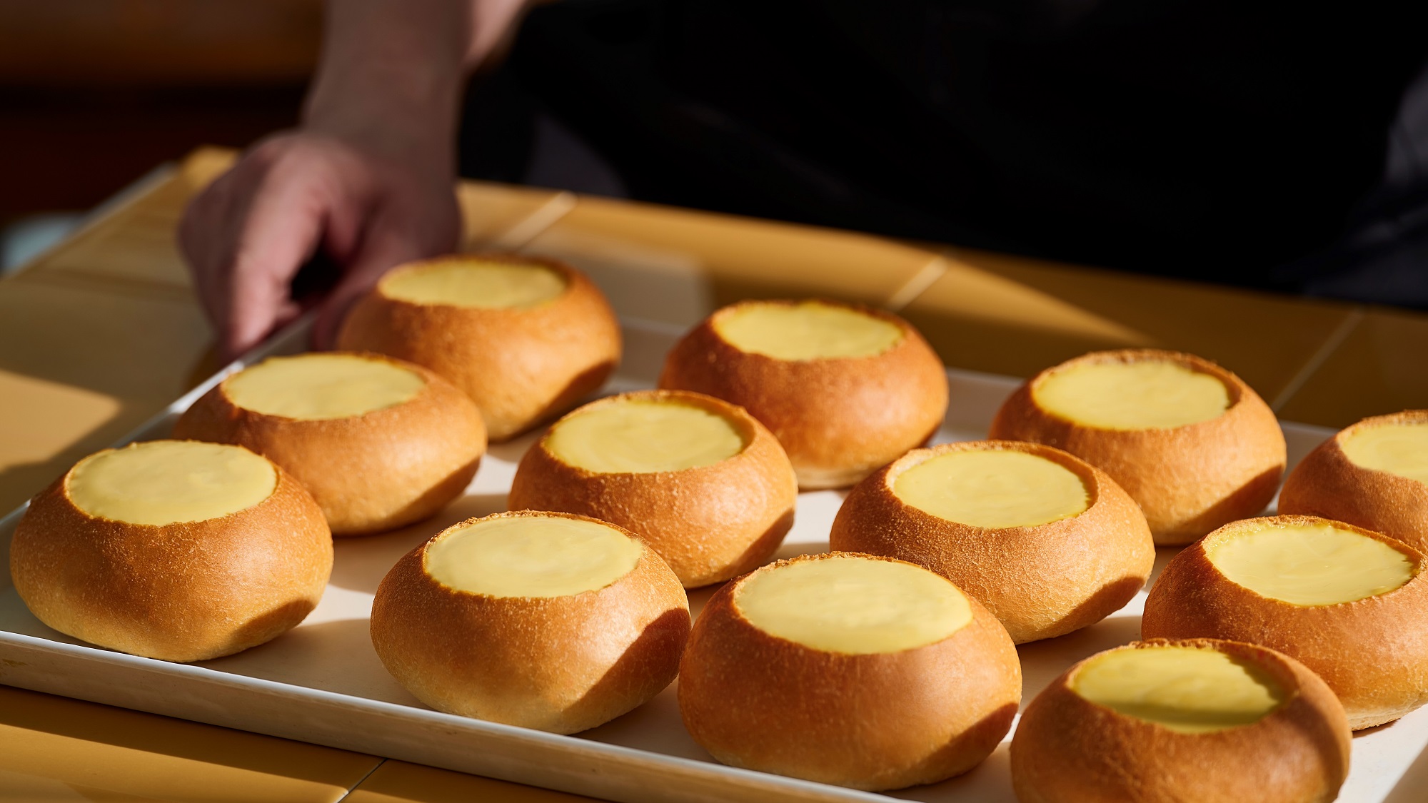 【美食】美心烘焙所推出法式布甸麵包