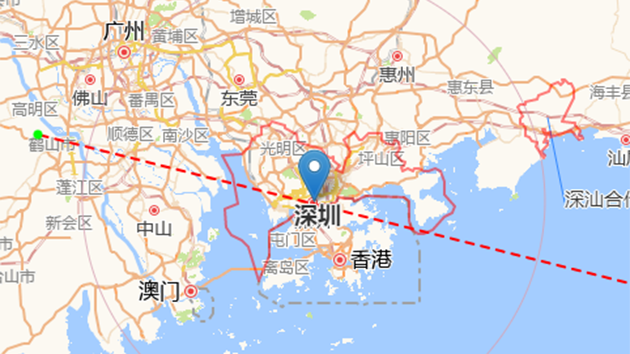 南海熱带低壓已登陸廣東 深圳颱風白色預警生效中
