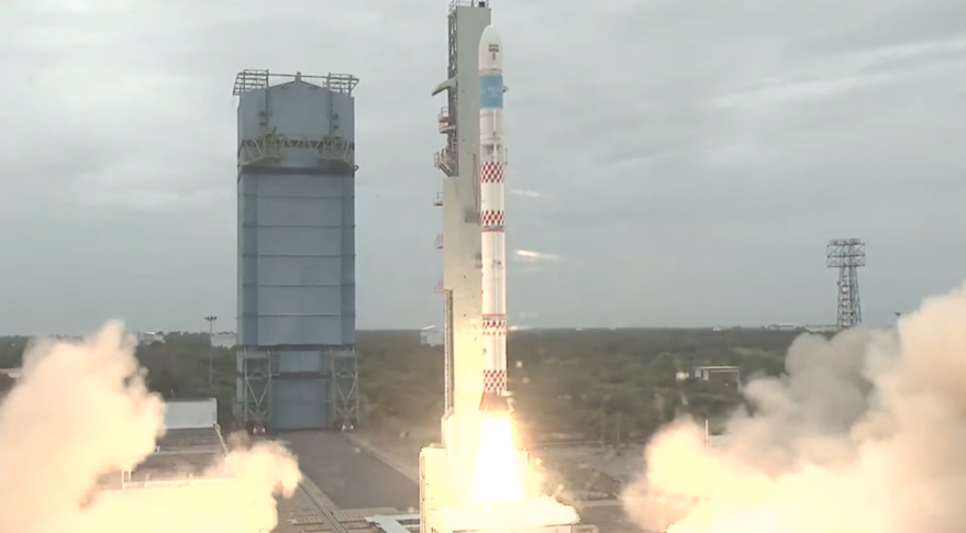 印度運載火箭首次發射任務失敗 未能將衛星入軌