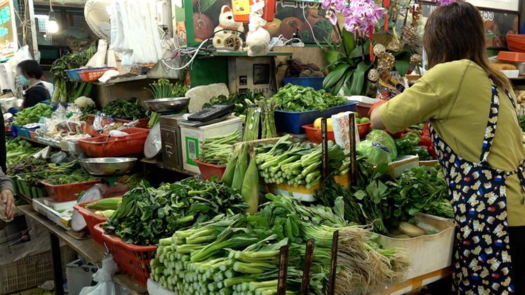 2日內地供港蔬菜正常 菜芯及白菜批發價每斤6.5元及6.4元