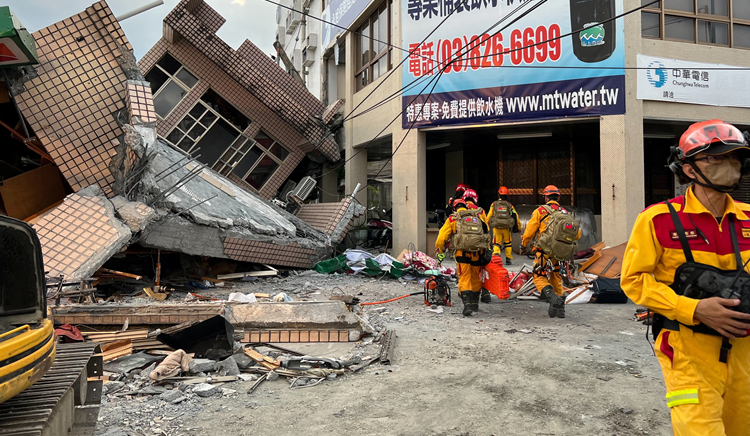 【追蹤報道】 台灣東部6.8級地震　至少1死8傷