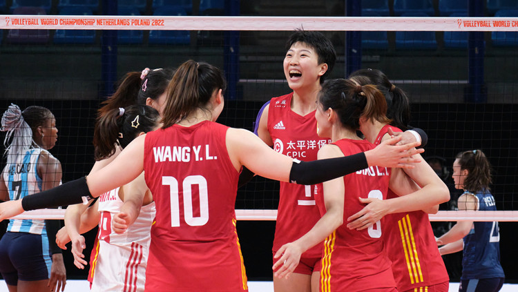 中國女排3:0勝阿根廷隊 取得世錦賽開門紅