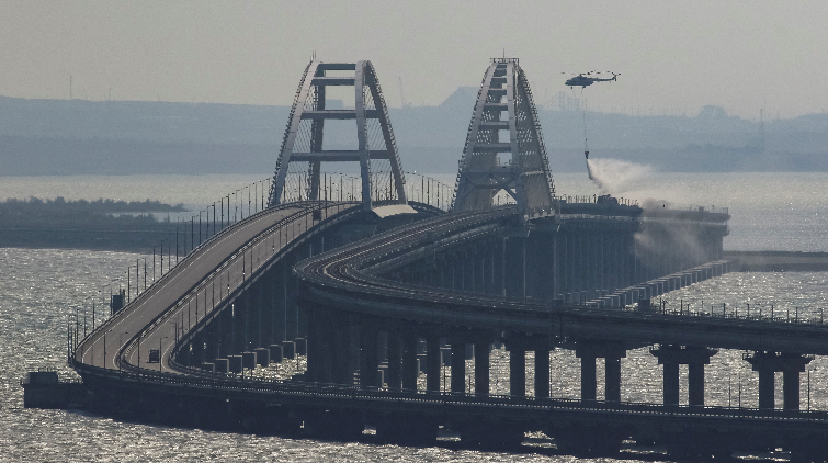 俄副總理：克里米亞大橋鐵路線重建項目將在11月前準備就緒
