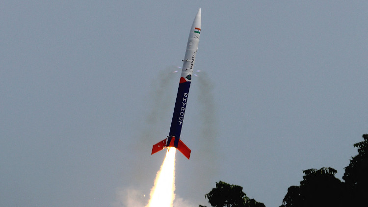 印度首枚私企研製火箭發射成功