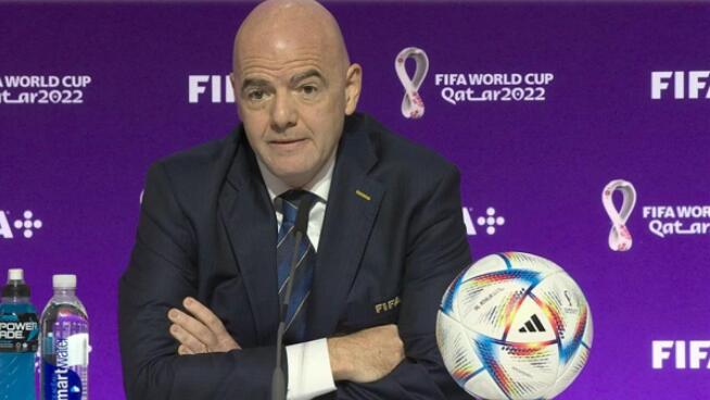 國際足聯主席：卡塔爾世界盃比上屆賺多10億美元