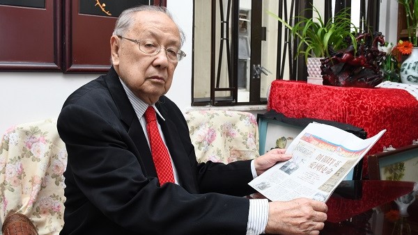 【商報老友記】92歲老員工袁雄崑 細說創刊印刷發行過程