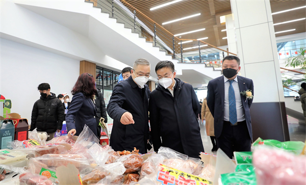 遼寧（瀋撫示範區）韓國產業園第二屆中韓商品年貨節啟動