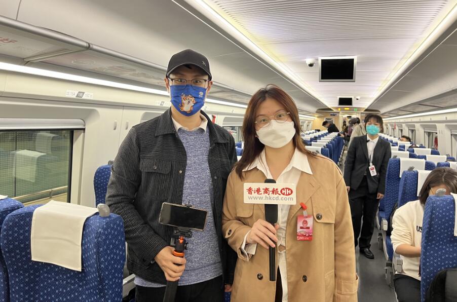 【頭啖湯】有片｜記者搭乘從廣州東前往香港西九龍的首班車