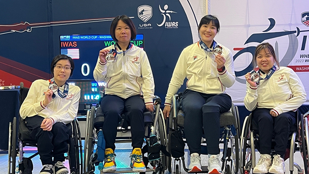 輪椅劍擊世界盃美國站 香港女子重劍團體賽奪銀牌