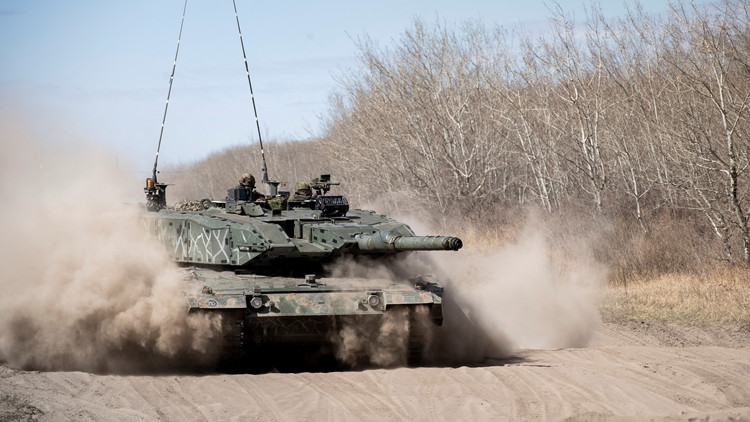 加拿大宣布向烏克蘭提供主戰坦克