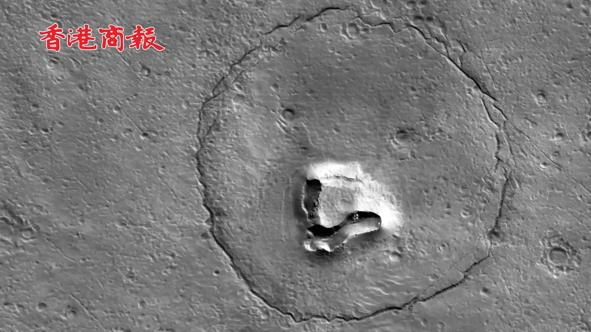 有片 | NASA公布火星表面照片 酷似「泰迪熊」臉