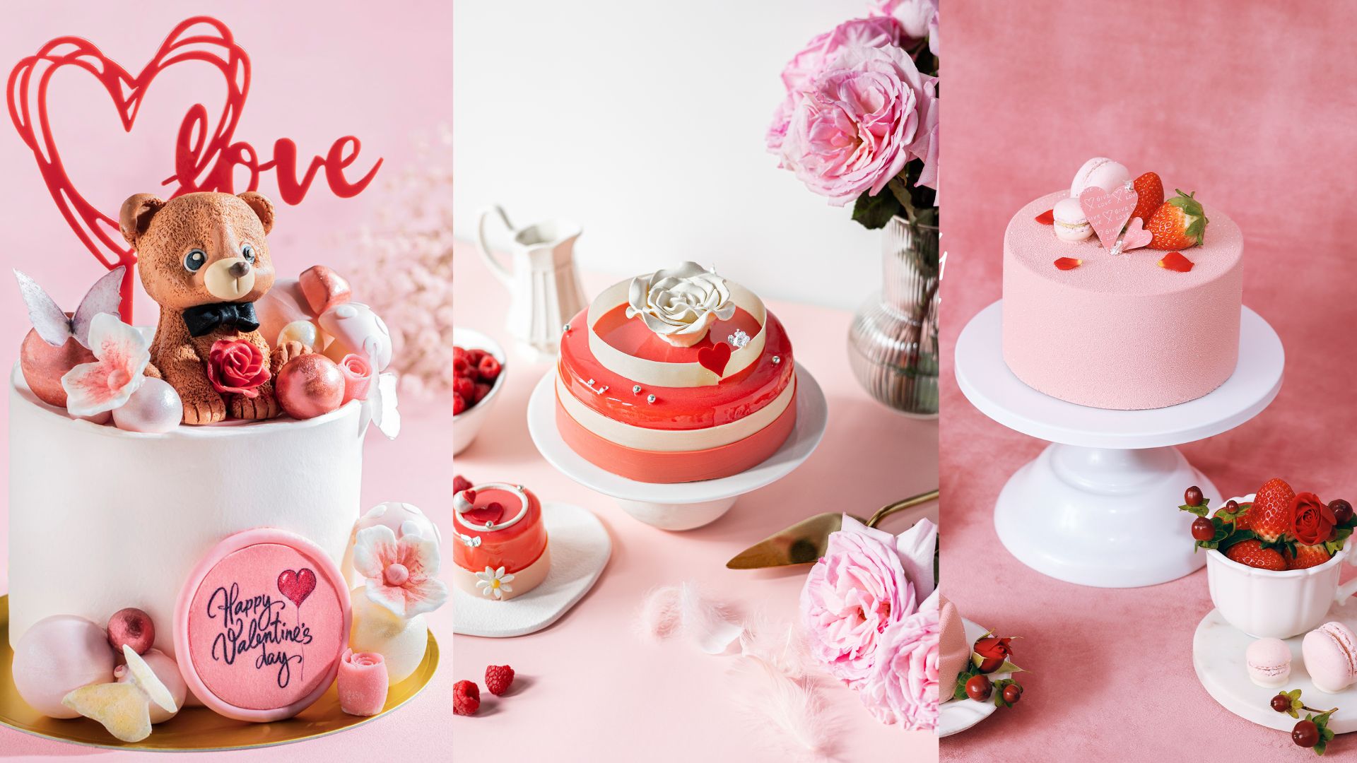【美食】情人節浪漫滿分的表白蛋糕推介