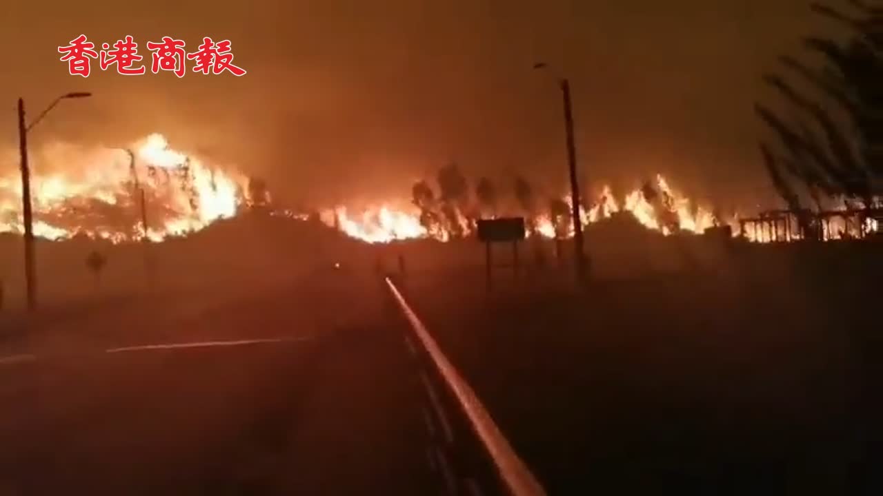 有片丨智利森林持續多天火災 造成至少13人死亡