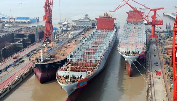 中國1月新船訂單全球佔比57% 居全球之首