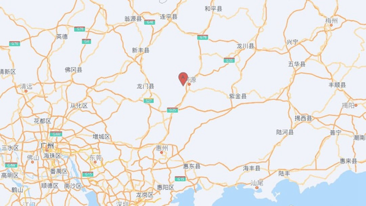 粵河源發生4.3級地震 本港有市民感受到震動